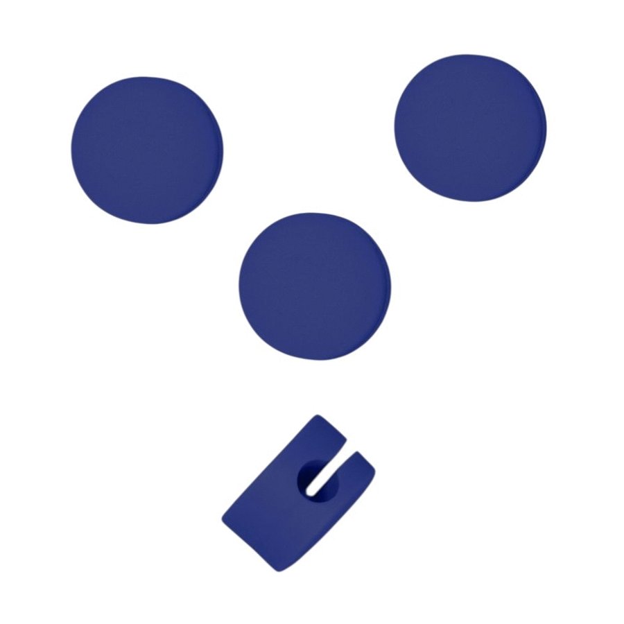 Pedestal Cable Dots, Ultra Marine